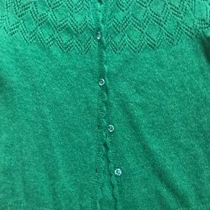 Green Cardigan